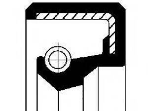 Сальник 17x35x7 помпи водяної MB O309 CORTECO 12010810B на MERCEDES-BENZ O 309