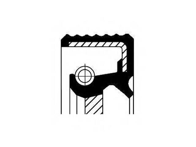 Сальник колінчастого вала передній CORTECO 20026412B на VW PASSAT (362) - Фото 1