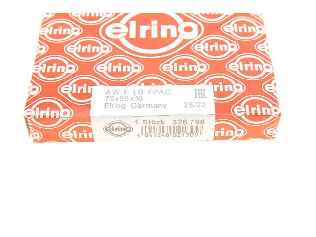 Сальник колінчастого валу ELRING 326798 Chery Kimo; Volkswagen Transporter 021105245B, 029105245B, 473H1005030 - Фото 5