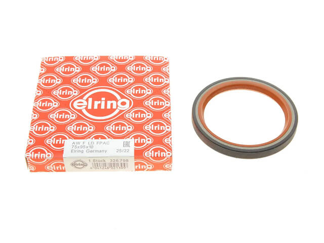 Сальник колінчастого валу ELRING 326798 Chery Kimo; Volkswagen Transporter 021105245B, 029105245B, 473H1005030 - Фото 1