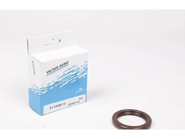 Сальник колінчастого валу Victor Reinz 81-33489-10 Opel Astra, Meriva, CORSA, Insignia, Zafira, Vectra; Hyundai IX35, Sa - Фото 1