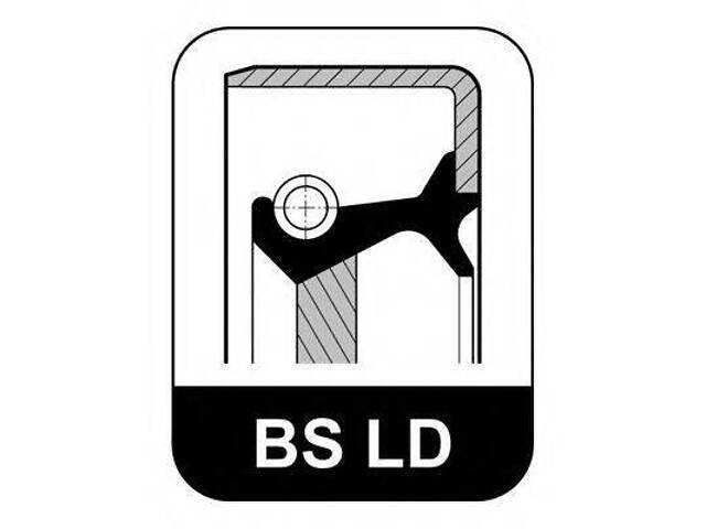 Сальник колінвалу зад. Mercedes Benz M102 (93х117х12) ELRING 344230 на MERCEDES-BENZ 190 седан (W201) - Фото 1