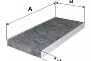 Салонний фільтр вугільний на 9-3, BLS, Combo C, Corsa C, Vectra C