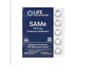 SAMe 200mg - 30 enteric-coated vegetarian tabs