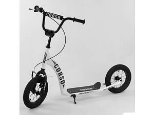 Самокат CR-T 3029 `` Corso`` колеса надувні 12``, ручне переднє гальмо