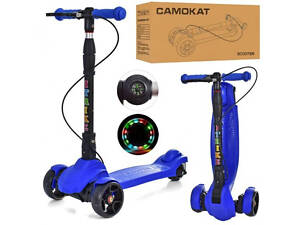 Самокат I-Trike Maxi JR3-060-40-BL 66-78 см синий
