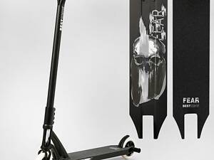 Самокат трюковий МТ-30377 Best Scooter &quot;FEAR&quot;, SCS-система, ПЕГИ, алюмінієвий диск та дека, колеса PU, d=115мм