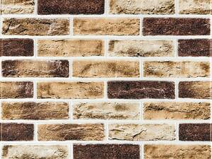 Самоклеящаяся 3D панель клинкер песочный 700x700x4мм Клинкер песочный кирпич (415) SW-00000770
