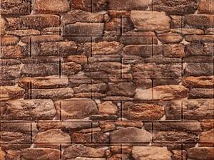 Самоклеюча декоративна 3D панелі під камінь матовий700х770х5мм (060M) SW-00000635