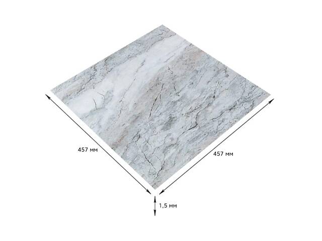 Самоклеящаяся LVT плитка 457*457*1.5mm (D) SW-00002465 - Фото 6