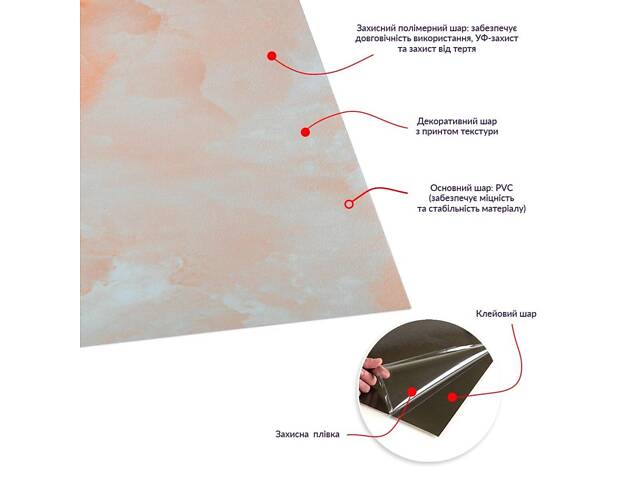 Самоклеюча LVT плитка 457*457*1.5mm (D) SW-00002459 - Фото 5