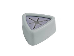 Самоклеючий настінний тримач Трикутник 11285 5х5 см сірий