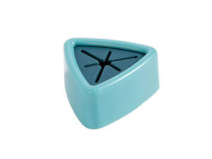 Самоклеючий настінний тримач Трикутник 11286 5х5 см блакитний