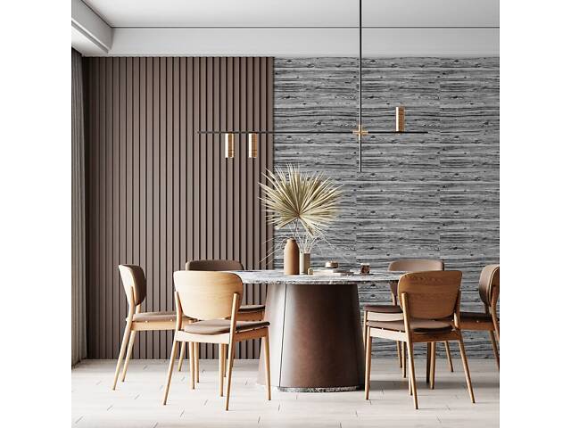 Самоклеюча 3D панель 19600x700x3мм Дерево Зебра SW-00001475 - Фото 7