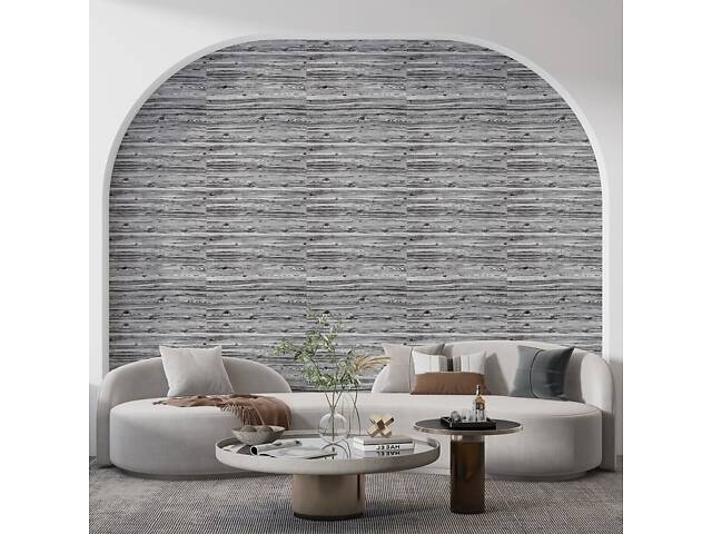 Самоклеюча 3D панель 19600x700x3мм Дерево Зебра SW-00001475 - Фото 8