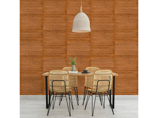 Самоклеюча 3D панель під дерево 19600x700x3мм SW-00002223 - Фото 8