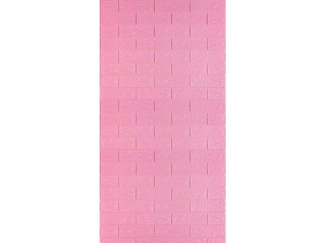 Самоклеюча 3D панель під Рожеву Цеглу 3080x700x3мм SW-00001757 - Фото 1
