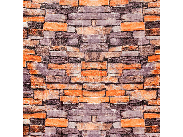 Самоклеюча 3D панель пісковик катеринославська цегла 19600x700x3мм SW-00001735 - Фото 2