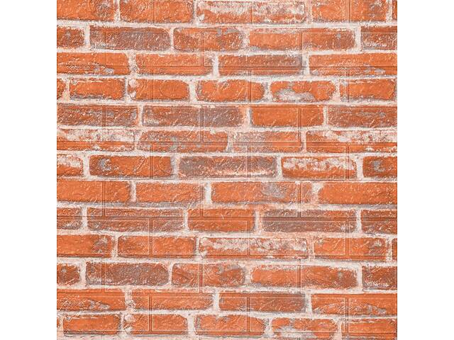 Самоклеящаяся 3D панель 3080x700x3мм Руда Катеринославская Кирпич love-shopping - Фото 2