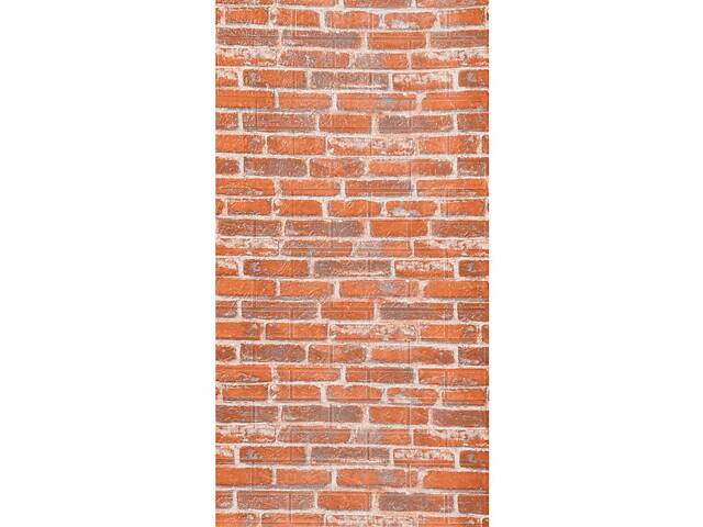 Самоклеящаяся 3D панель 3080x700x3мм Руда Катеринославская Кирпич love-shopping - Фото 1