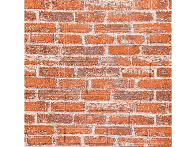 Самоклеюча 3D панель3080x700x3мм Руда Катеринославська Цегла SW-00001762 - Фото 2