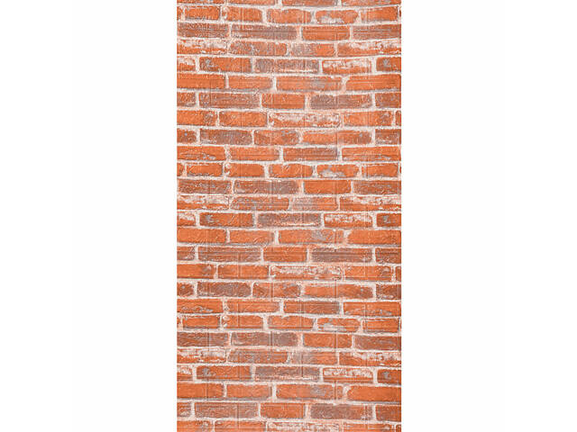 Самоклеюча 3D панель3080x700x3мм Руда Катеринославська Цегла SW-00001762 - Фото 1