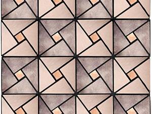 Самоклеюча алюмінієва плитка зі стразами 300х300х3мм (D) SW-00001774