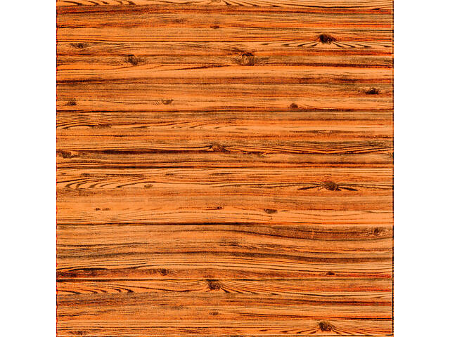 Самоклеюча декоративна 3D панель 700x700x5мм Бамбук Дерево (072) SW-00000097 - Фото 1