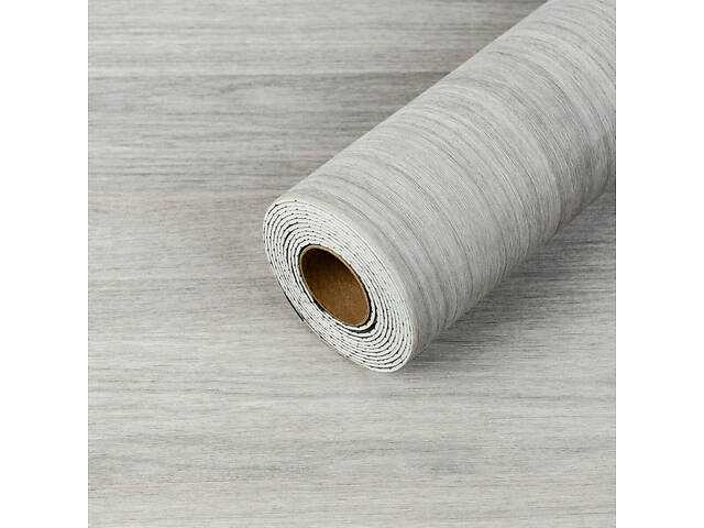 Самоклеюча гнучка шовкова штукатурка в рулоні 600х3000х2,5мм Попелясте дерево SW-00002997 - Фото 1