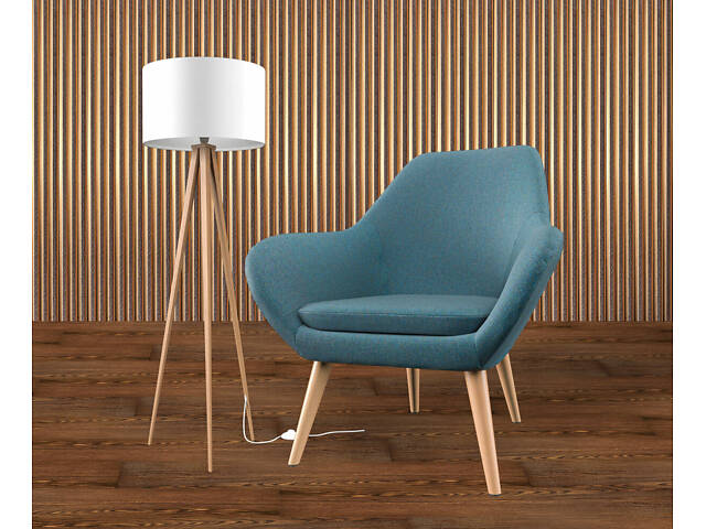 Самоклеюча LVT плитка під ламінат 152.4х914.4х1.5мм Мат SW-00002582- - Фото 2