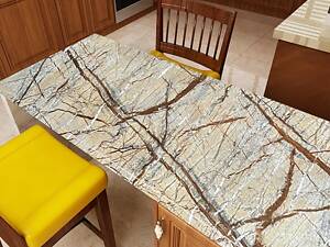 Самоклеюча плівка 0,45х10м х 0,07мм Бежевий мармур SW-00001278