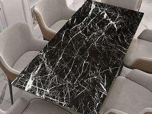 Самоклеюча плівка 0,45х10м х 0,07мм Чорний мармур з павутинкою SW-00001276