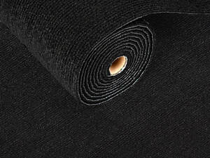 Самоклеящаяся плитка под ковролин в рулоне черный 600х3000мм SW-00002588