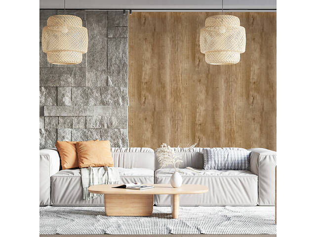 Самоклеюча вінілова плитка в рулоні 600х3000х2мм Ясен (1002-7-матовий) SW-00001177 - Фото 6