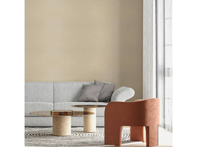 Самоклеюча вініловая плитка в рулоні 600х3000х2мм Бежевий льон Мат SW-00002042 - Фото 6