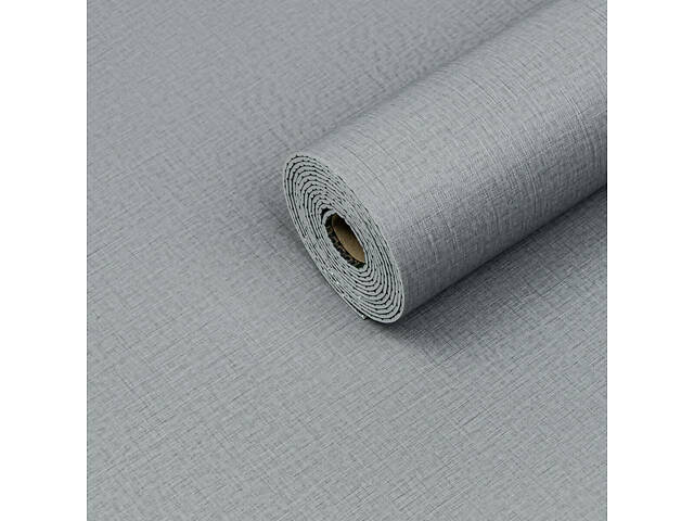 Самоклеюча вініловая плитка в рулоні 600х3000х2мм Сіре полотно Мат SW-00002034 - Фото 1
