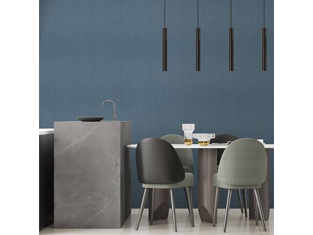 Самоклеюча вініловая плитка в рулоні 600х3000х2мм Сіро-синє полотно Мат SW-00002035 - Фото 6