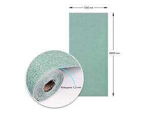 Самоклеючі шпалери 2800х500х1,5мм Зелений з білим YM-11 (D) SW-00002019