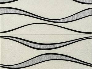 Самоклеющаяся 3D панель белые волны 700x700x5мм (195) SW-00000767