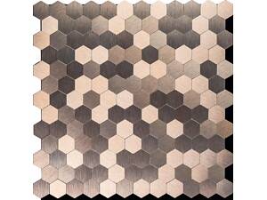 Самоклеюча алюмінієва плитка 300х300х3мм SW-00001930