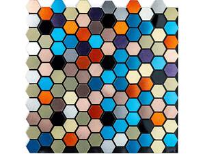 Самоклеюча алюмінієва плитка 300х300х3мм SW-00001932