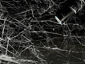 Самоклеющаяся пленка черный мрамор с паутинкой 0,45х10мх0,07мм SW-00001276