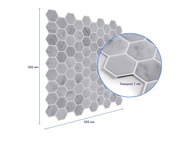 Самоклеющаяся полиуретановая плитка 305х305х1мм (D) SW-00001937 - Фото 3