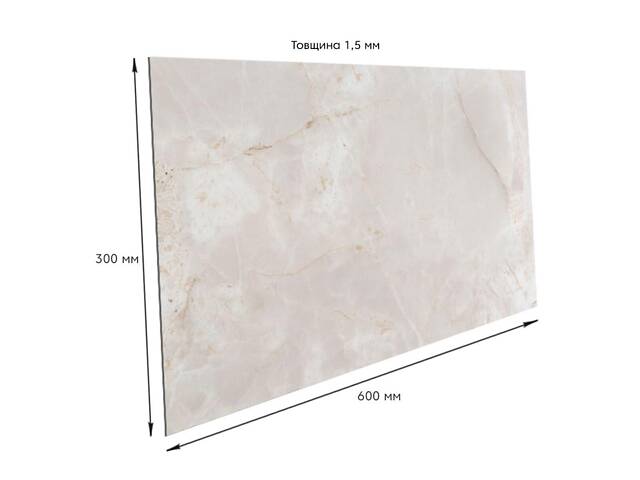 Самоклеюча вінілова плитка 600х300х1,5мм, ціна за 1 шт. (СВП-117) Глянець SW-00000506 - Фото 2