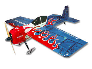 Літак радіокерований Precision Aerobatics Addiction X 1270мм KIT (синій)