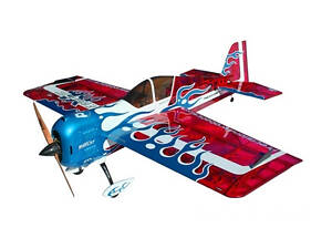Самолёт радиоуправляемый Precision Aerobatics Addiction XL 1500мм KIT (красный)