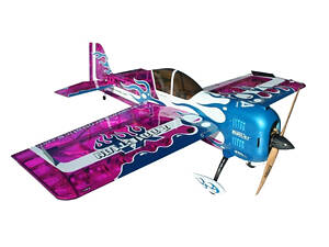 Самолёт радиоуправляемый Precision Aerobatics Addiction XL 1500мм KIT (фиолетовый)