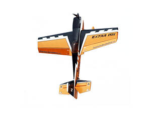 Самолёт радиоуправляемый Precision Aerobatics Extra MX 1472мм KIT (желтый)