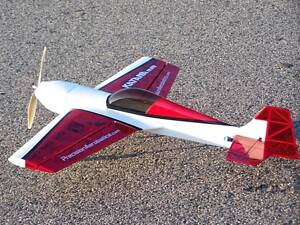 Самолёт радиоуправляемый Precision Aerobatics Katana Mini 1020мм KIT (красный)