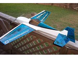 Самолёт радиоуправляемый Precision Aerobatics Katana Mini 1020мм KIT (синий)